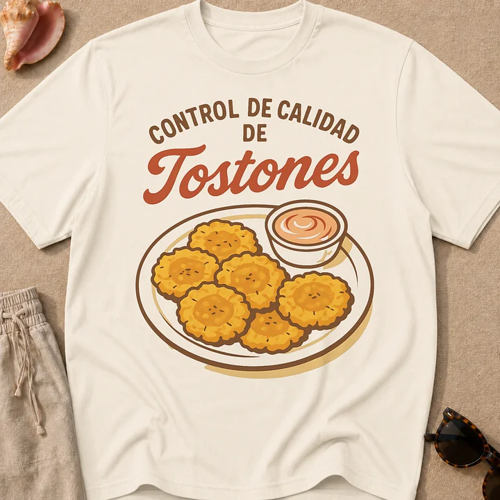 Control de Calidad de Tostones Camiseta Unisex product image (1)