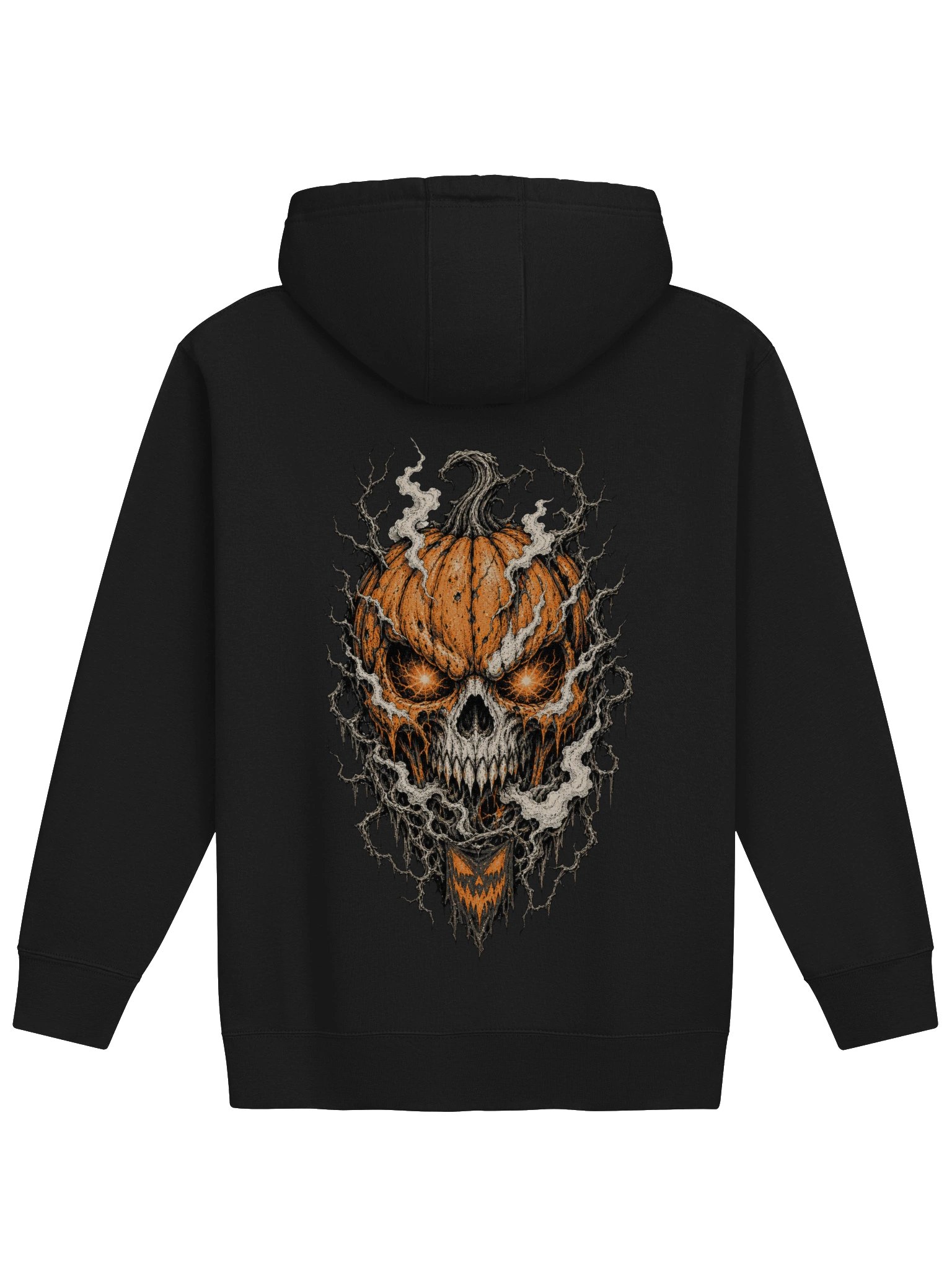 Pumpkin Skull Halloween Hoodie product image (1)