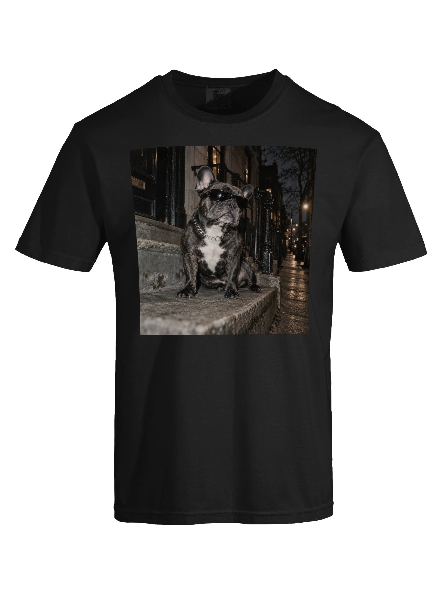 French Bulldog T-Shirt | Frenchie Graphic Tee | Streetwear Dog Shirt | Urban Dog Lover Tee product image (5)