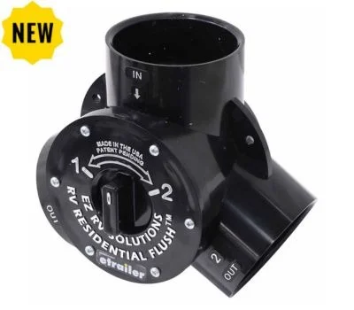 Morryde Black Tank Bypass Valve Kit product image (1)