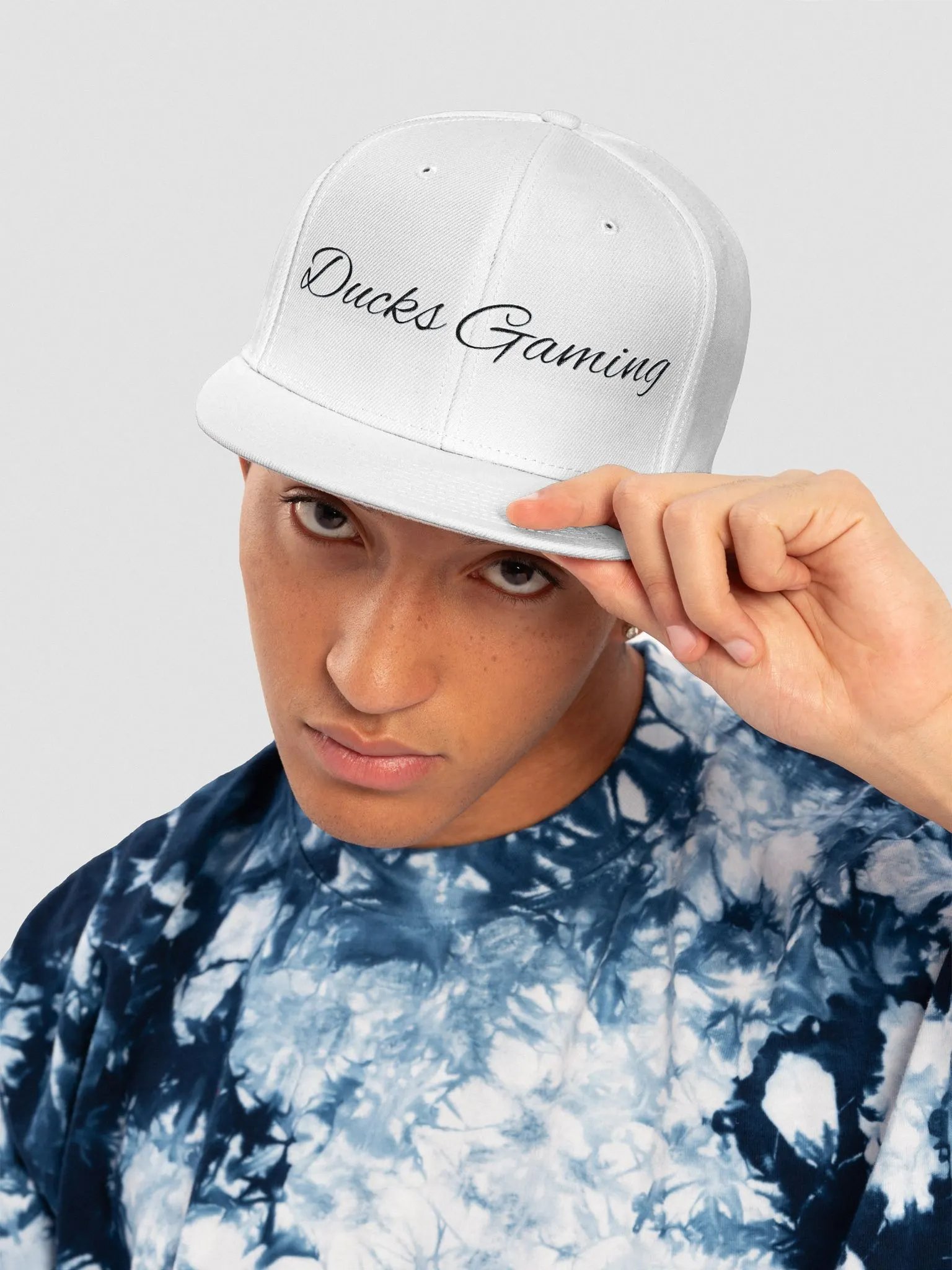 Ducks Gaming Hat Black Lettering product image (5)