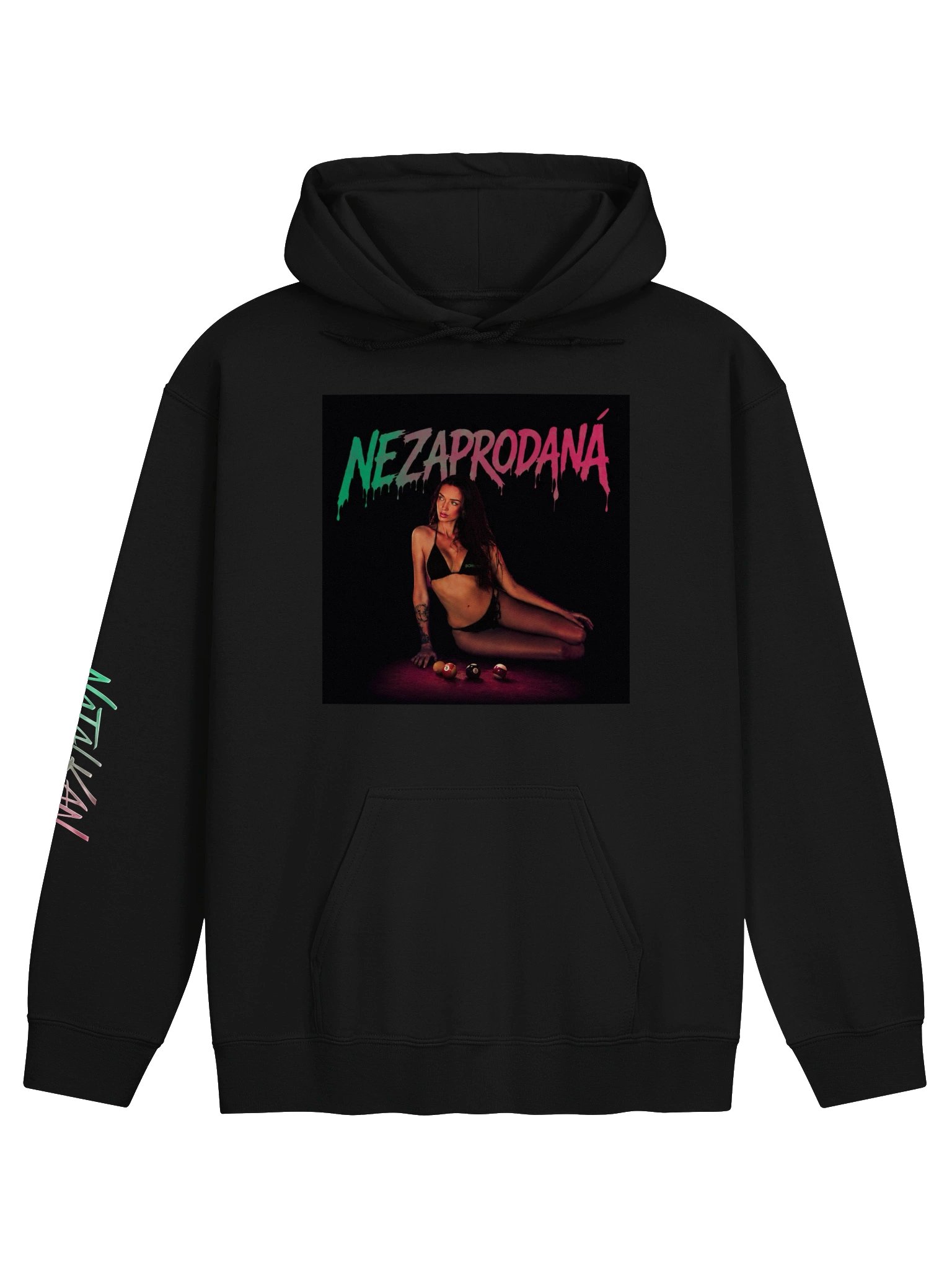 nezaprodaná black hoodie product image (1)