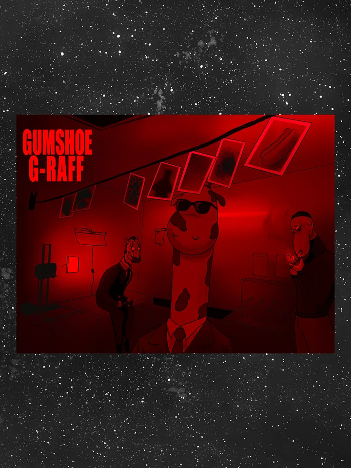 Gumshoe G-Raff 17 x 11" Print product image (1)