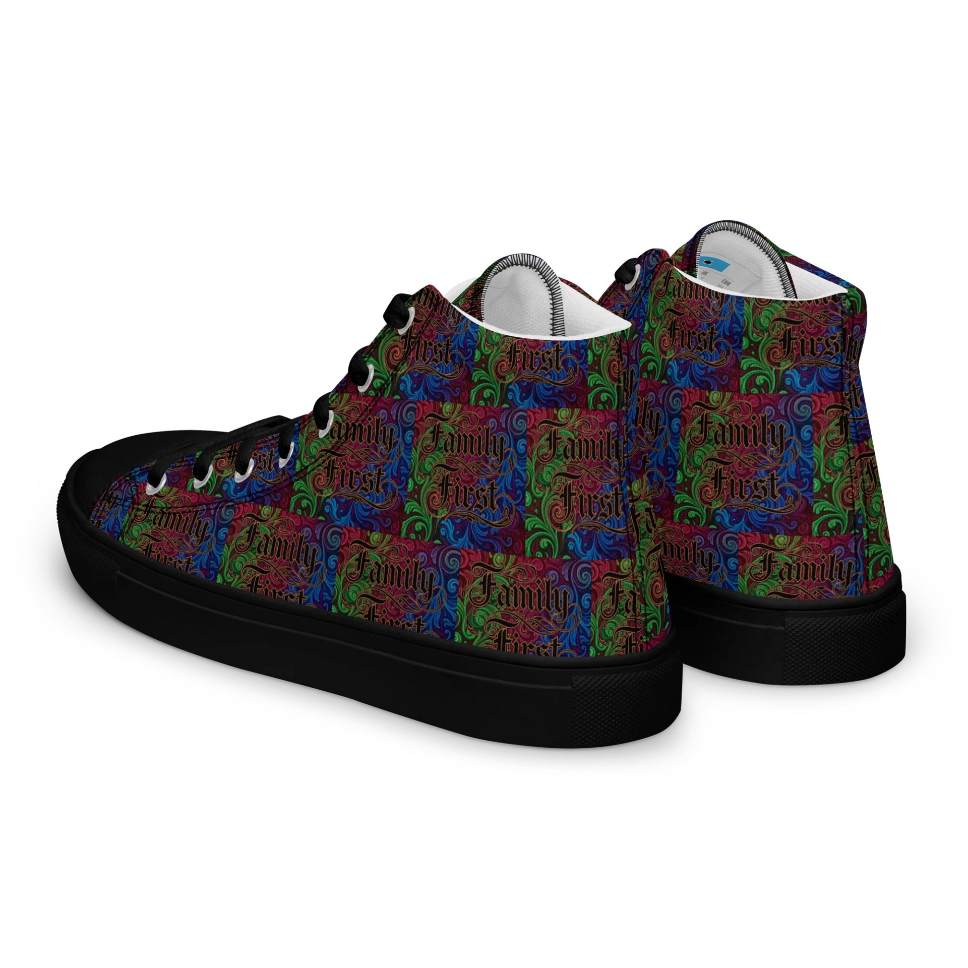 Men's Family First Hi Top Canvas Shoes product image (5)