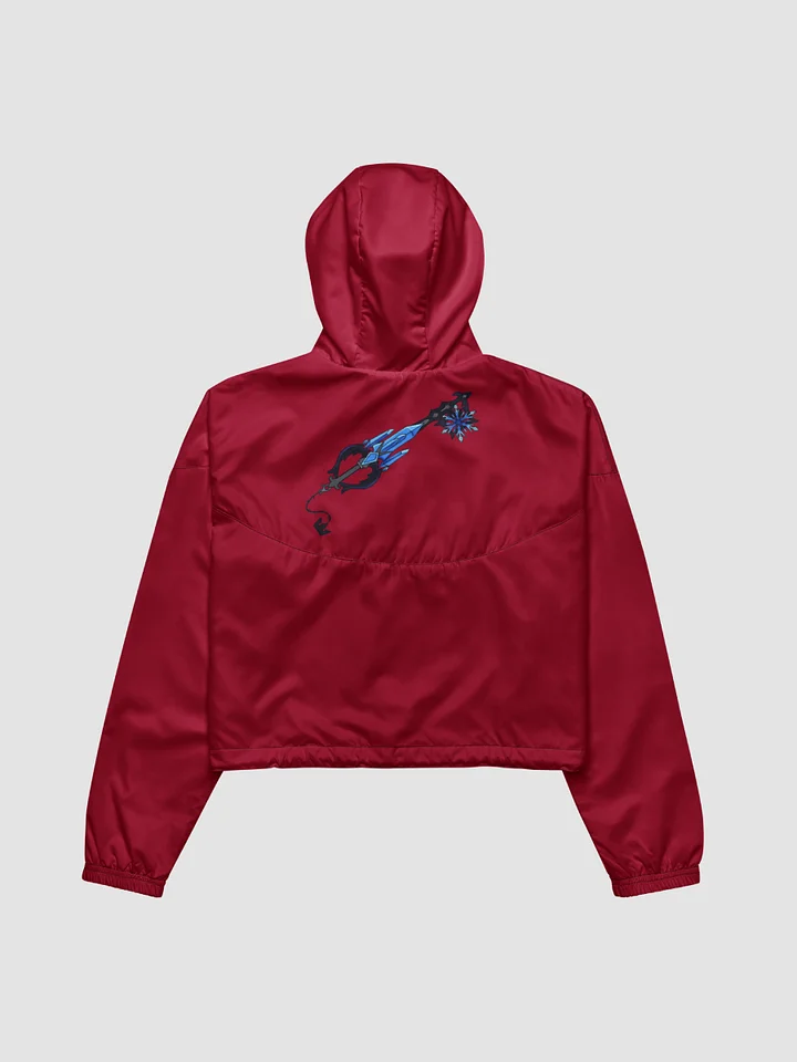 [ItsRizzleFizzle] All-Over Print Women's Cropped Windbreaker Sublicolor 915 product image (2)