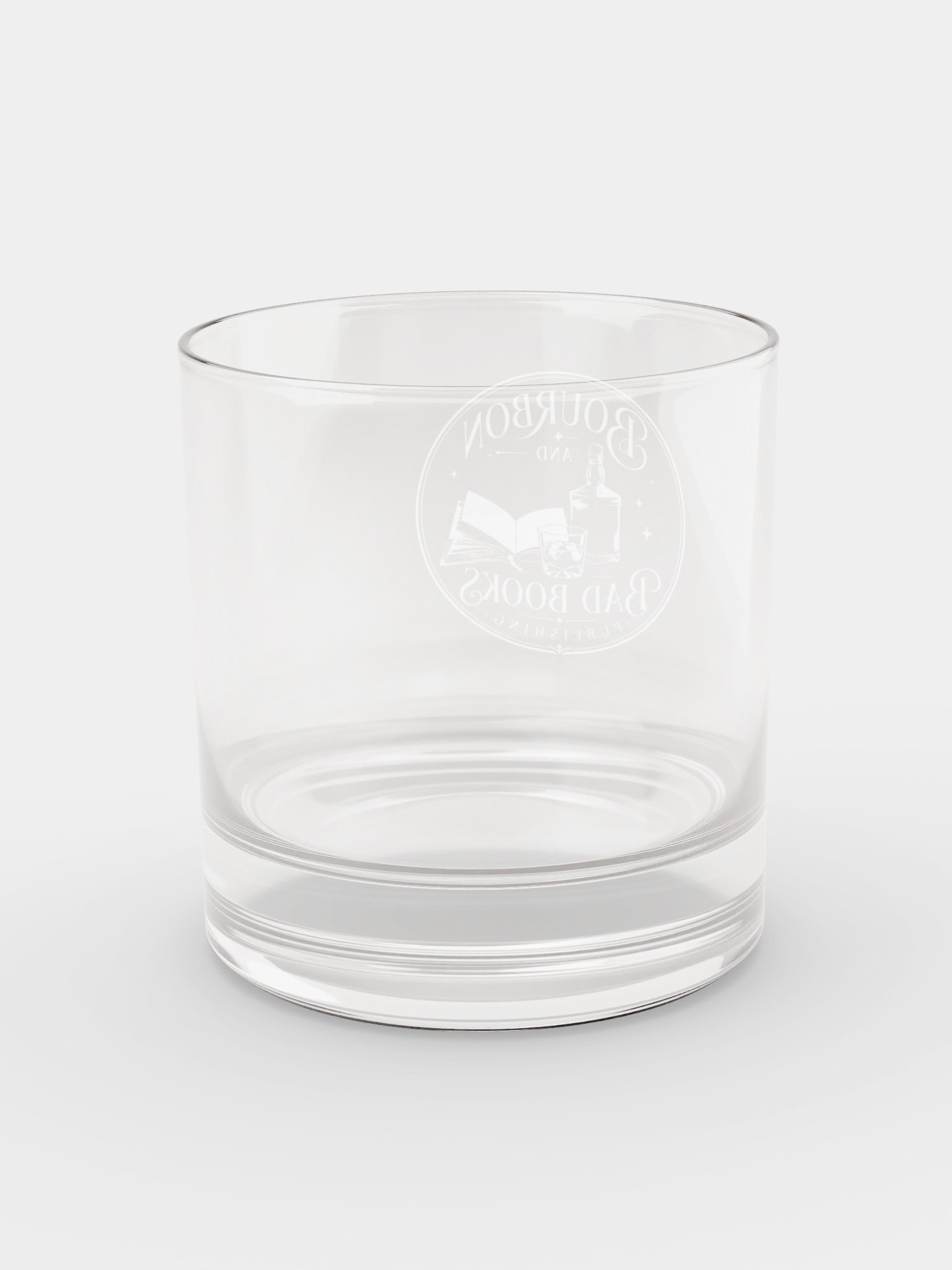 Bourbon & Bad Books Rocks Glass product image (6)