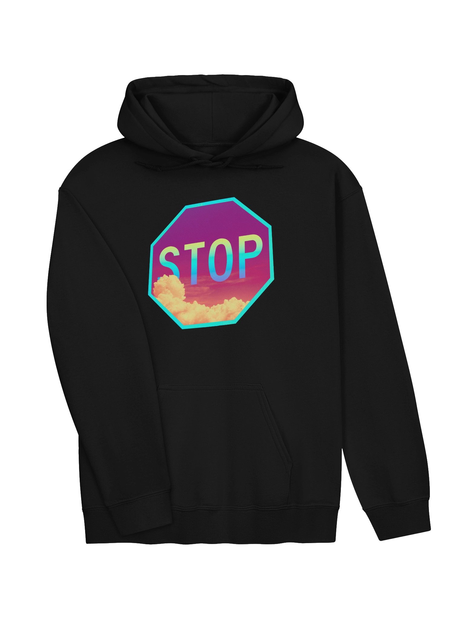 Stop Sign Clouds (Hoodie) product image (2)