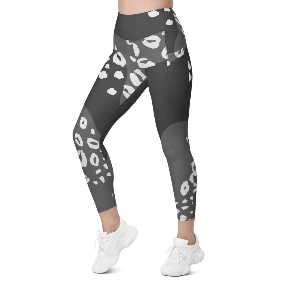 Grey Organic Flow All-Over Leggings product image (4)