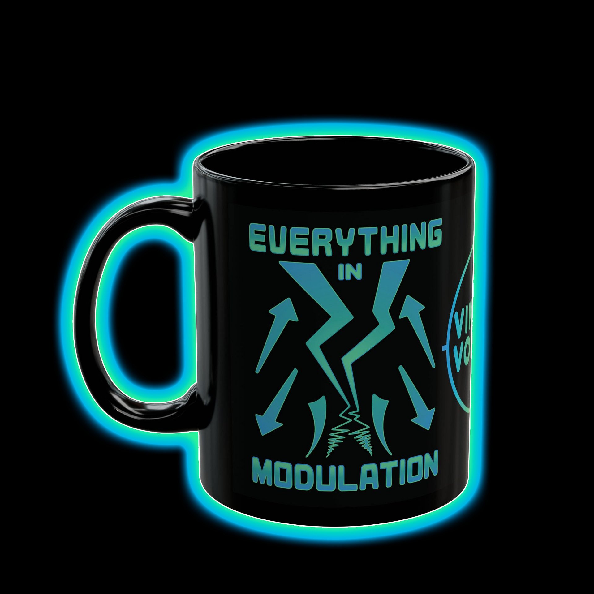 Modular Synthesizer Mug - Everything In Modulation (Make Noise Maths) product image (2)