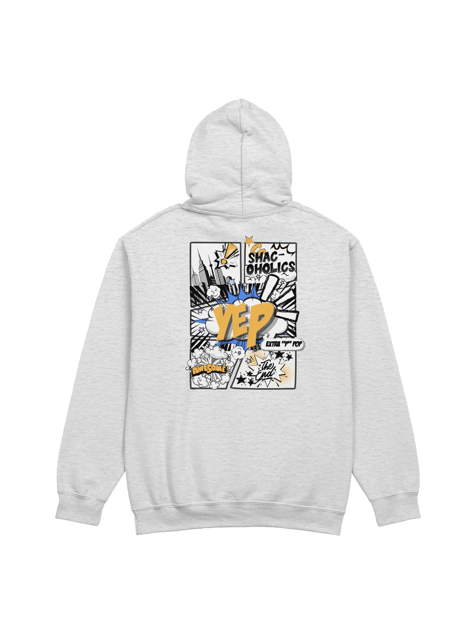Explosive Golden Yellow YeP Shac-oholics Hoodie product image (16)