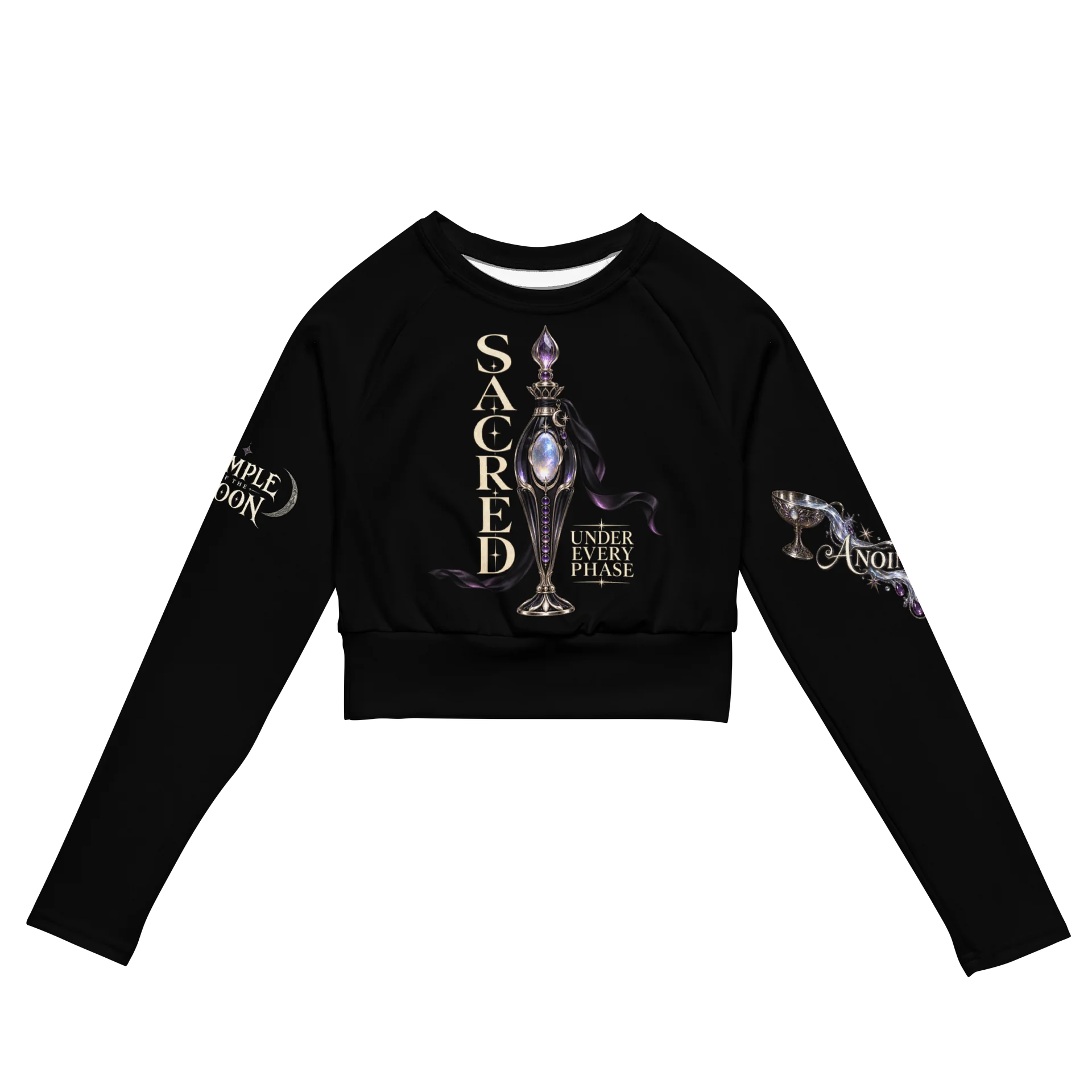 Fethria | The Moon Answers To Her: Eco-Luxe Celestial Crop product image (4)