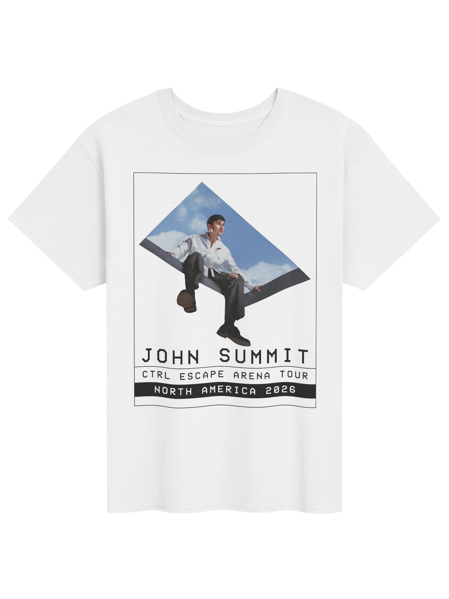 JOHN SUMMIT’S CTRL ESCAPE ARENA TOUR 2026 Merch Tshirt product image (1)