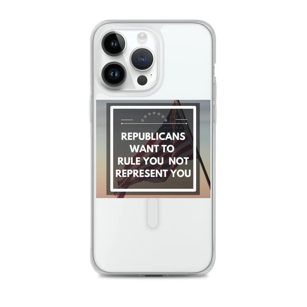 Rule Not Represent iPhone case product image (2)