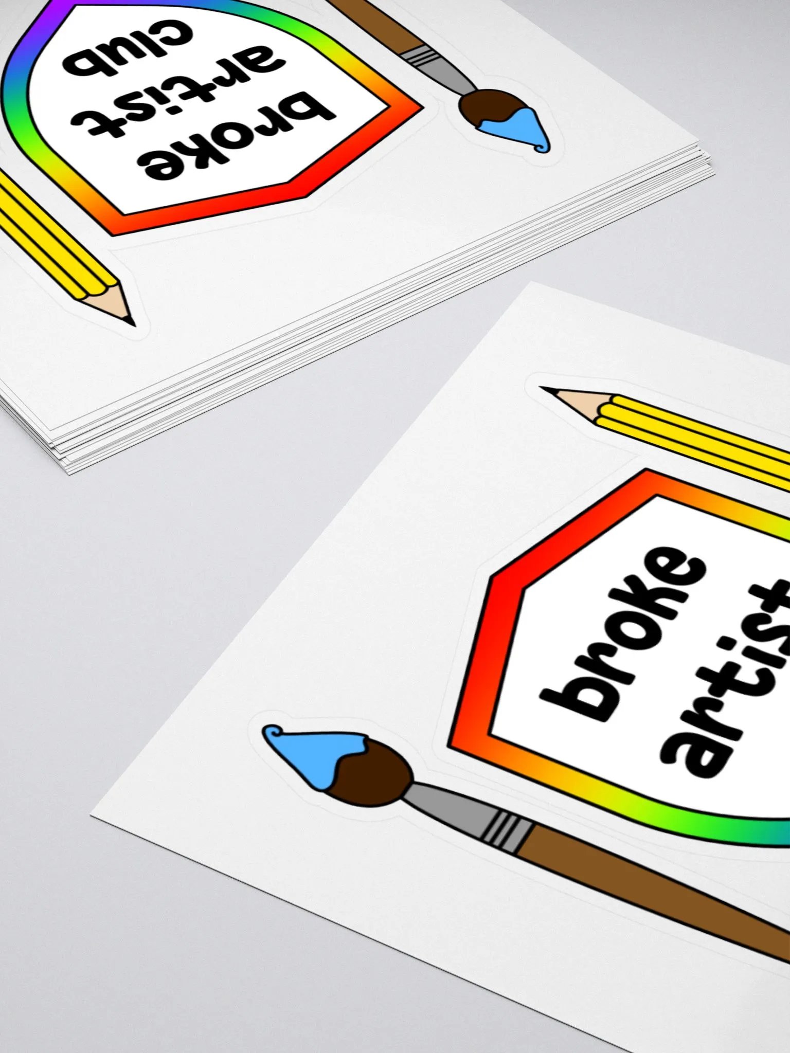 Broke Artist Club Sticker product image (4)
