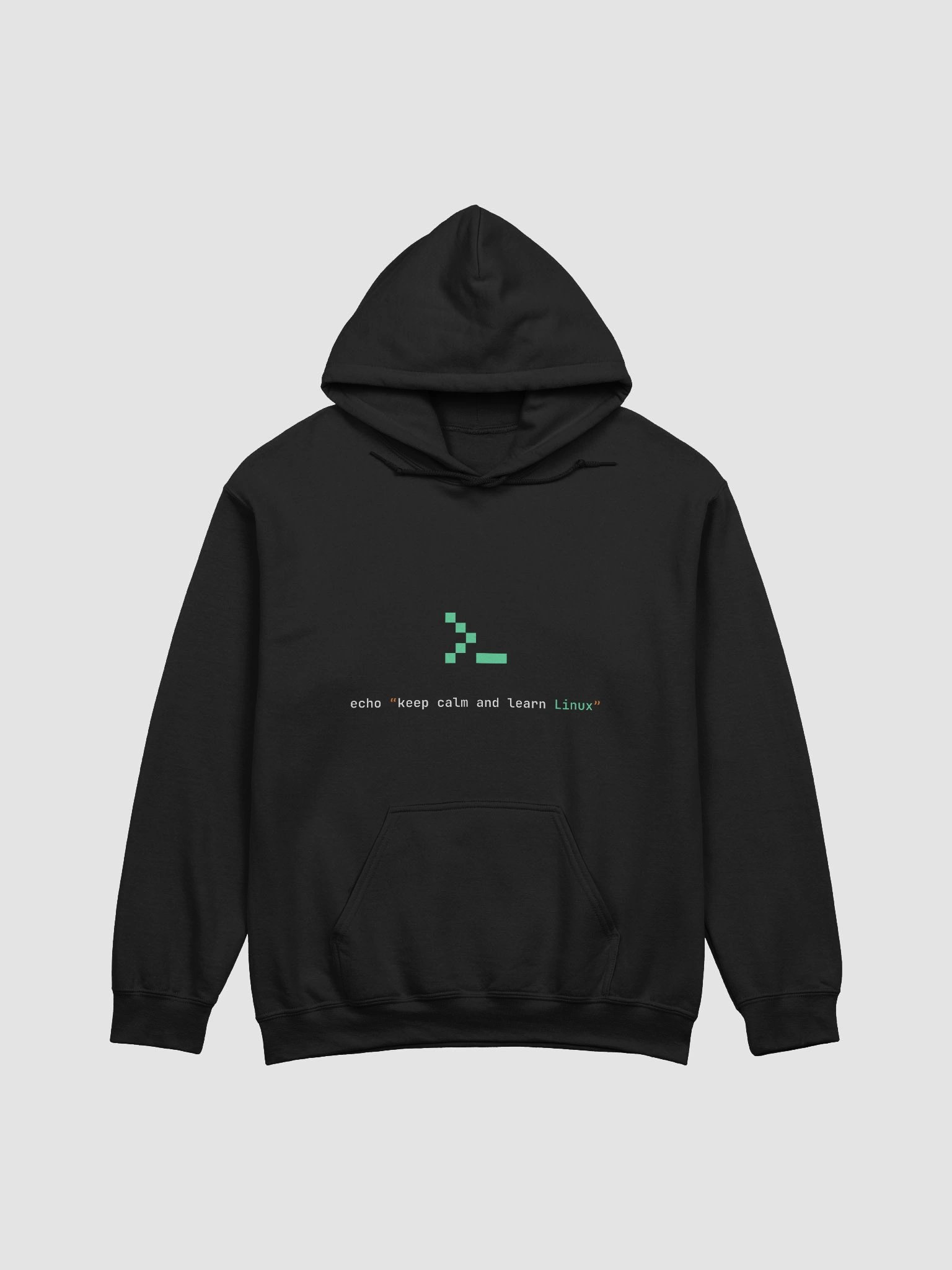 Keep Calm and Learn Linux Hoodie product image (1)