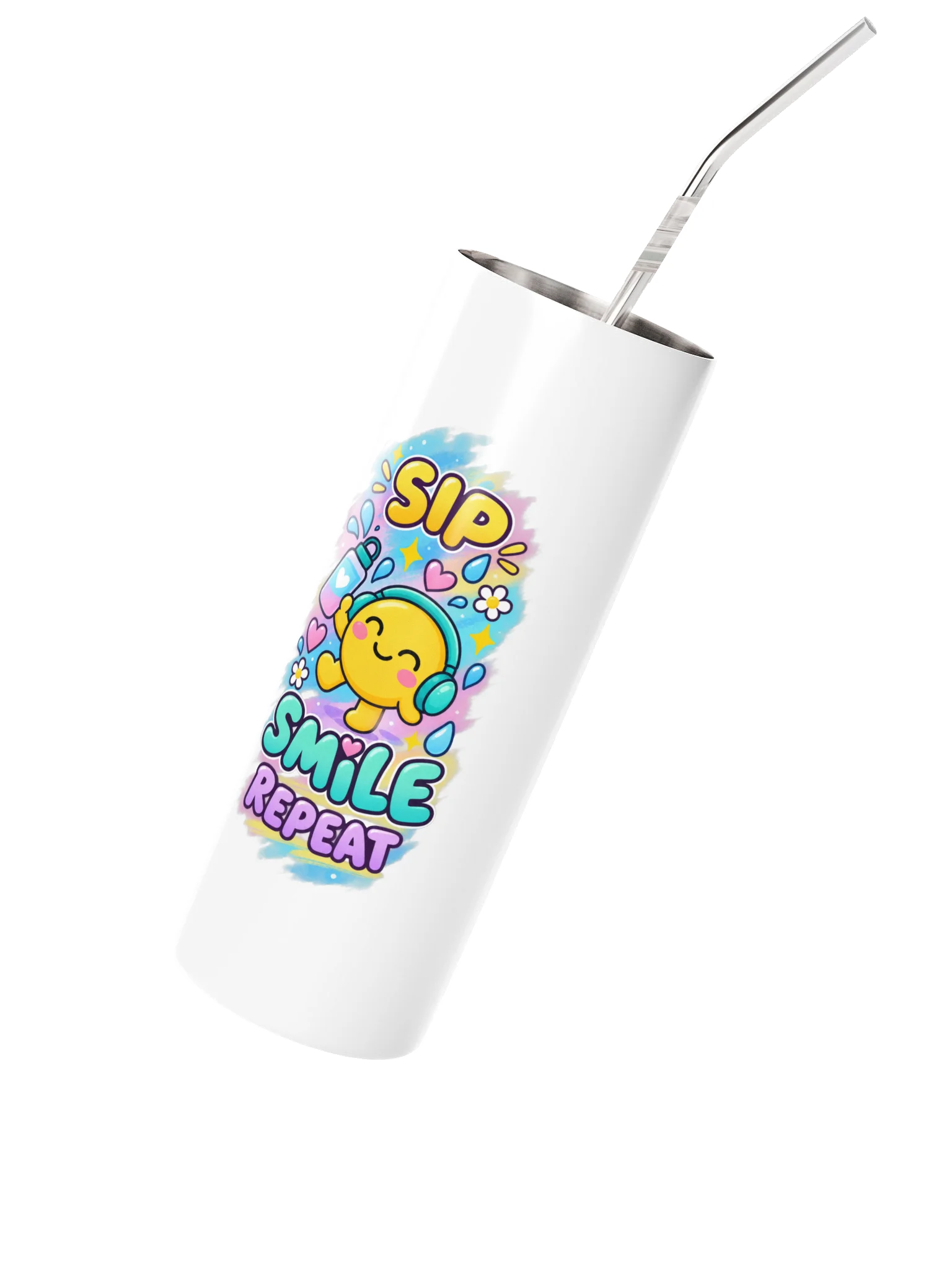 Sip • Smile • Repeat Smilo Tumbler product image (2)