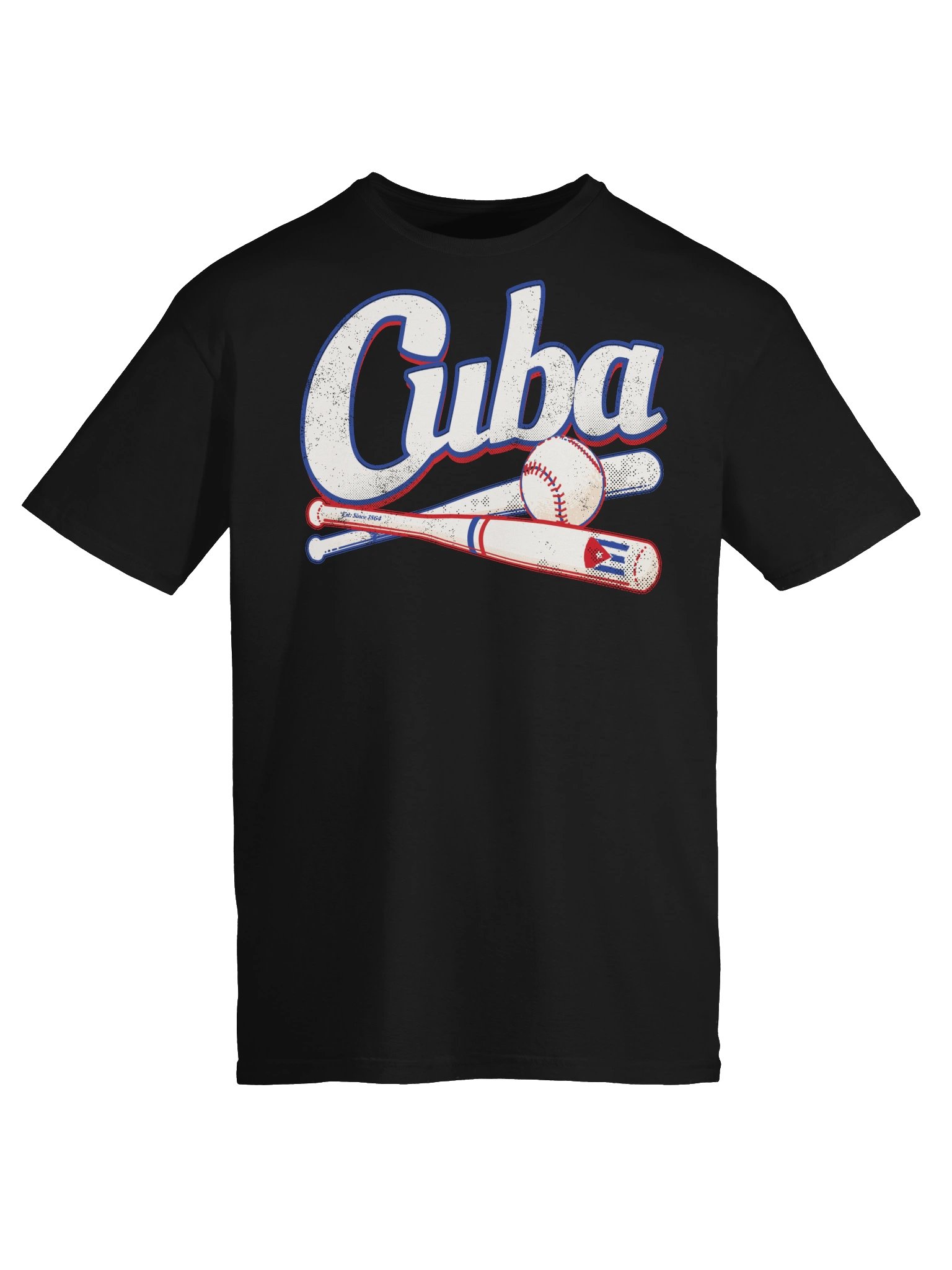 Cuba Baseball Shirt Cuban Flag Beisbol Fan Graphic product image (4)