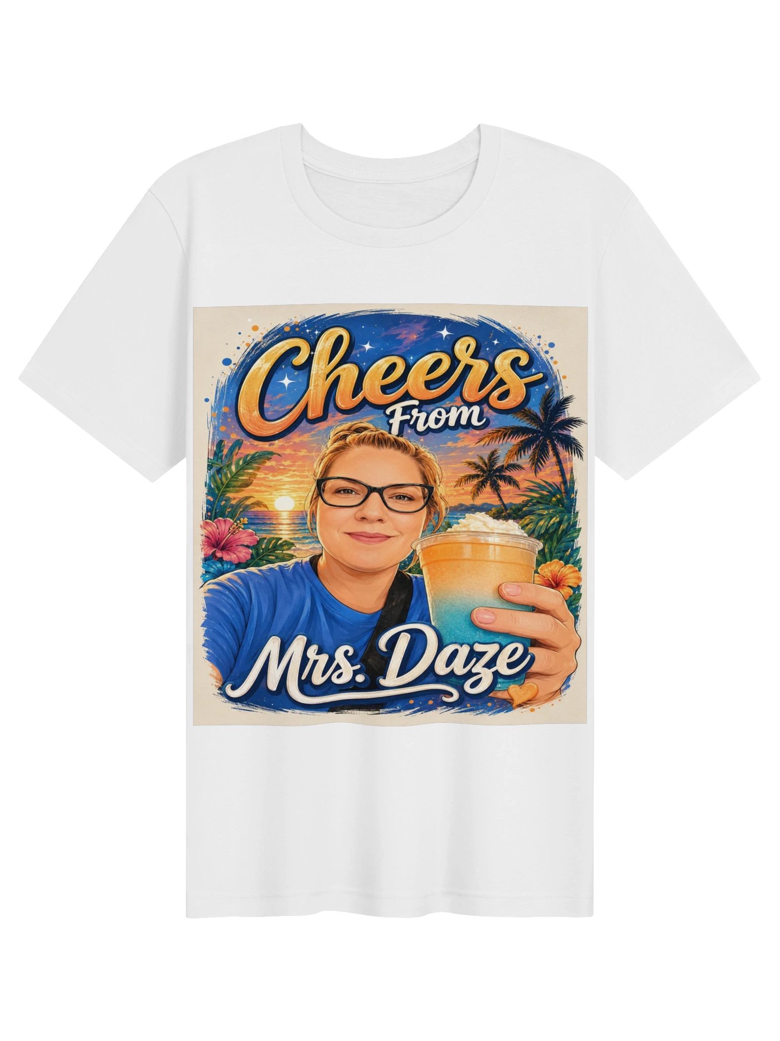 Cheers from Mrs. Daze T-Shirt product image (1)