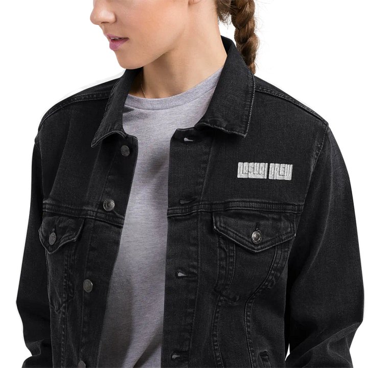Casual Crew Black Line Denim Jacket product image (1)