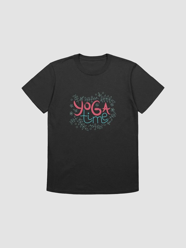 Yoga Time Graphic Tee - Floral Design product image (1)