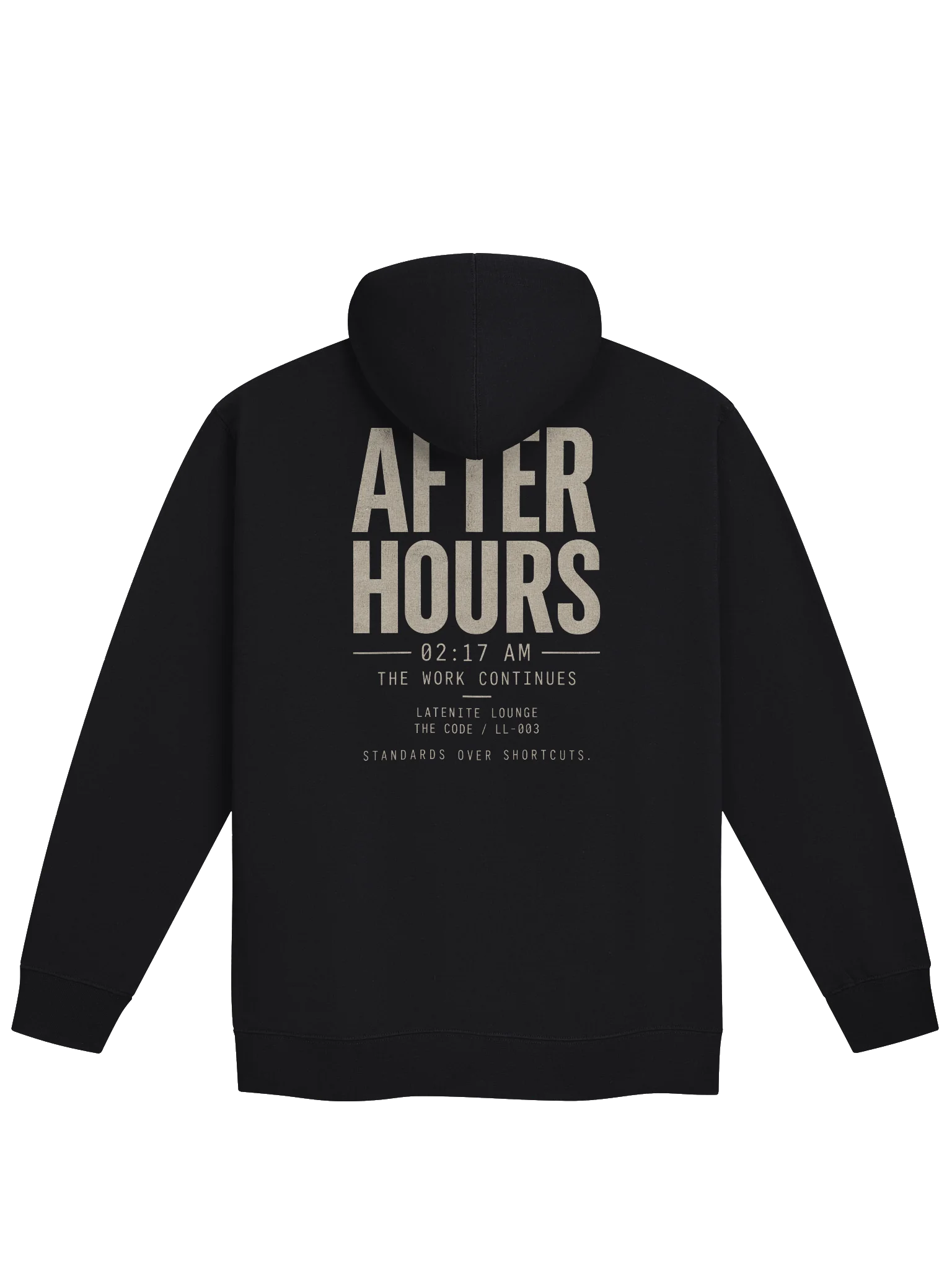 LL-003 — After Hours Zip-Up Hoodie product image (4)