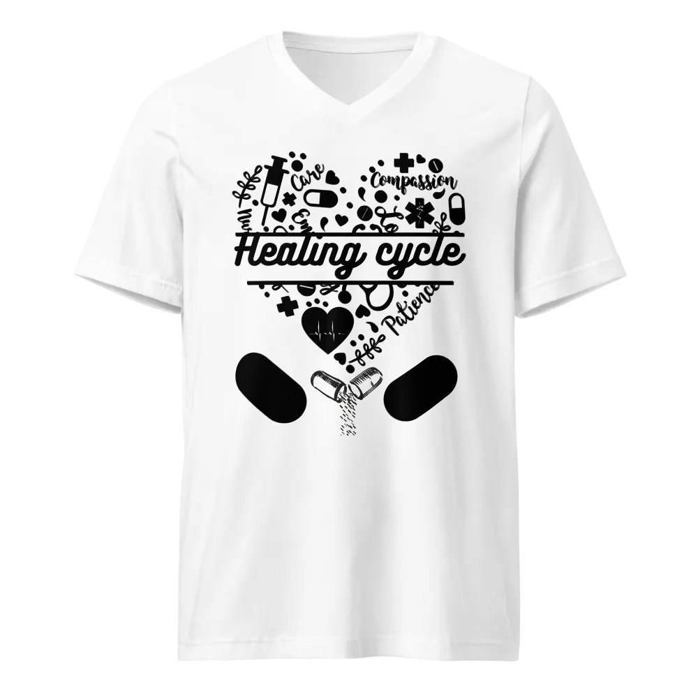 Chaos Propeller Graphic V-Neck Tee product image (1)