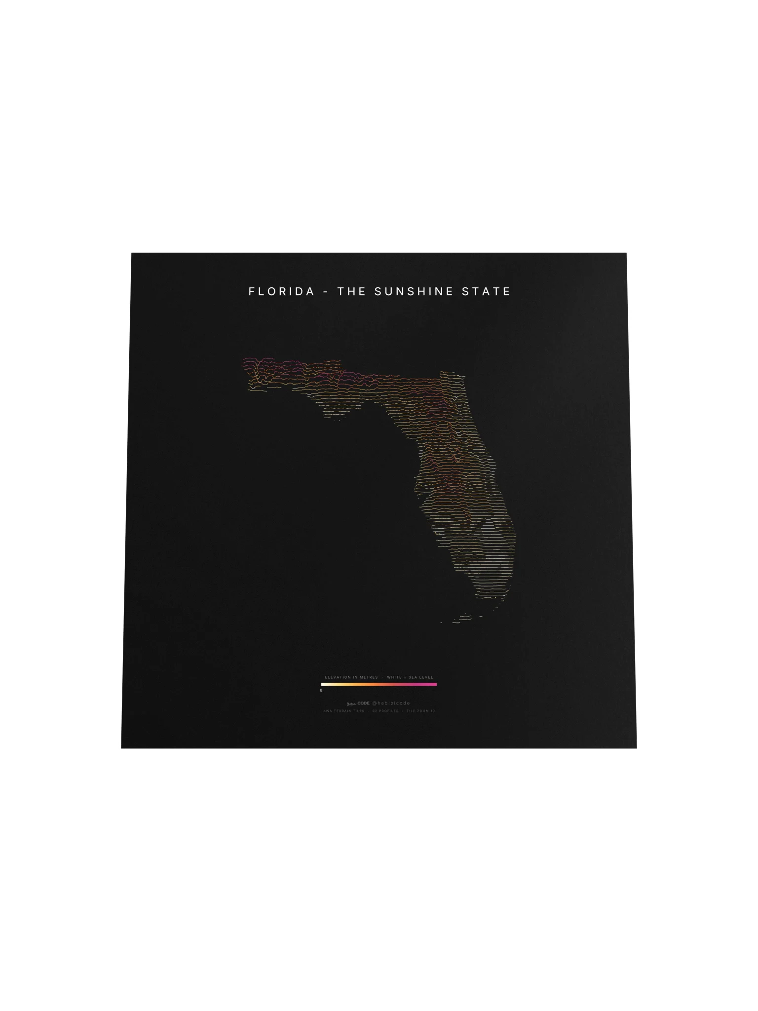 Ridgeline Poster - Florida product image (4)