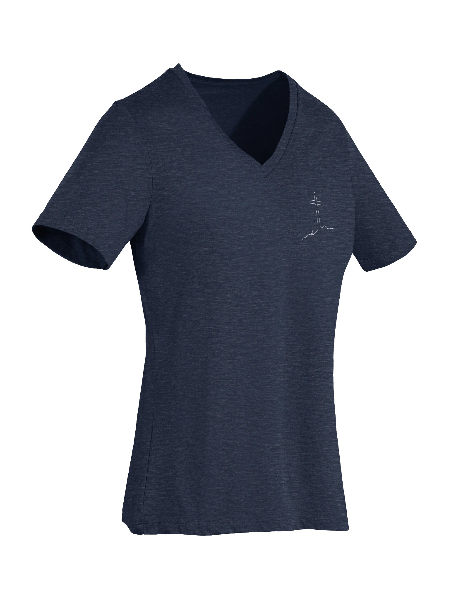 Ask Me About Jesus Relaxed V-Neck product image (7)