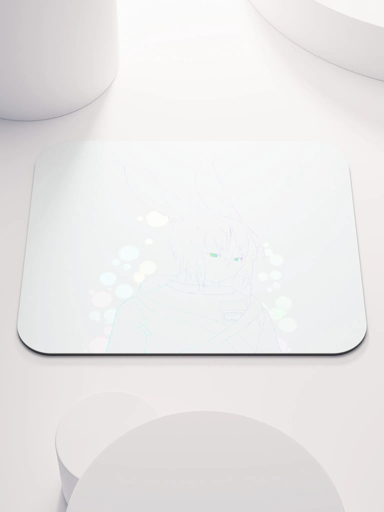 Bubblegum Bunn mouse pad product image (1)