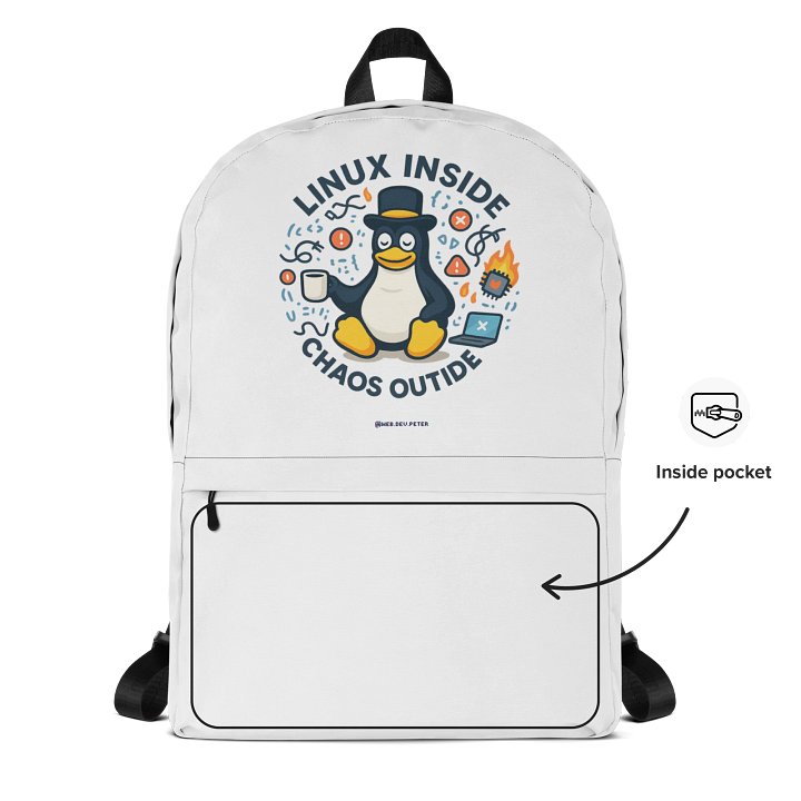 Linux Inside. Coffee Outside. Chaos Everywhere. product image (2)