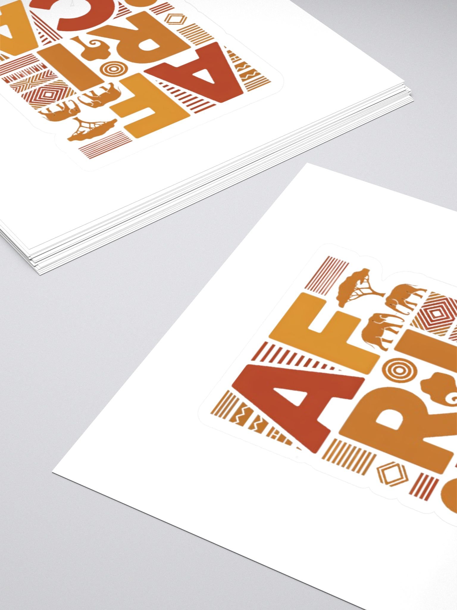 Africa African Design Prints Sticker product image (4)