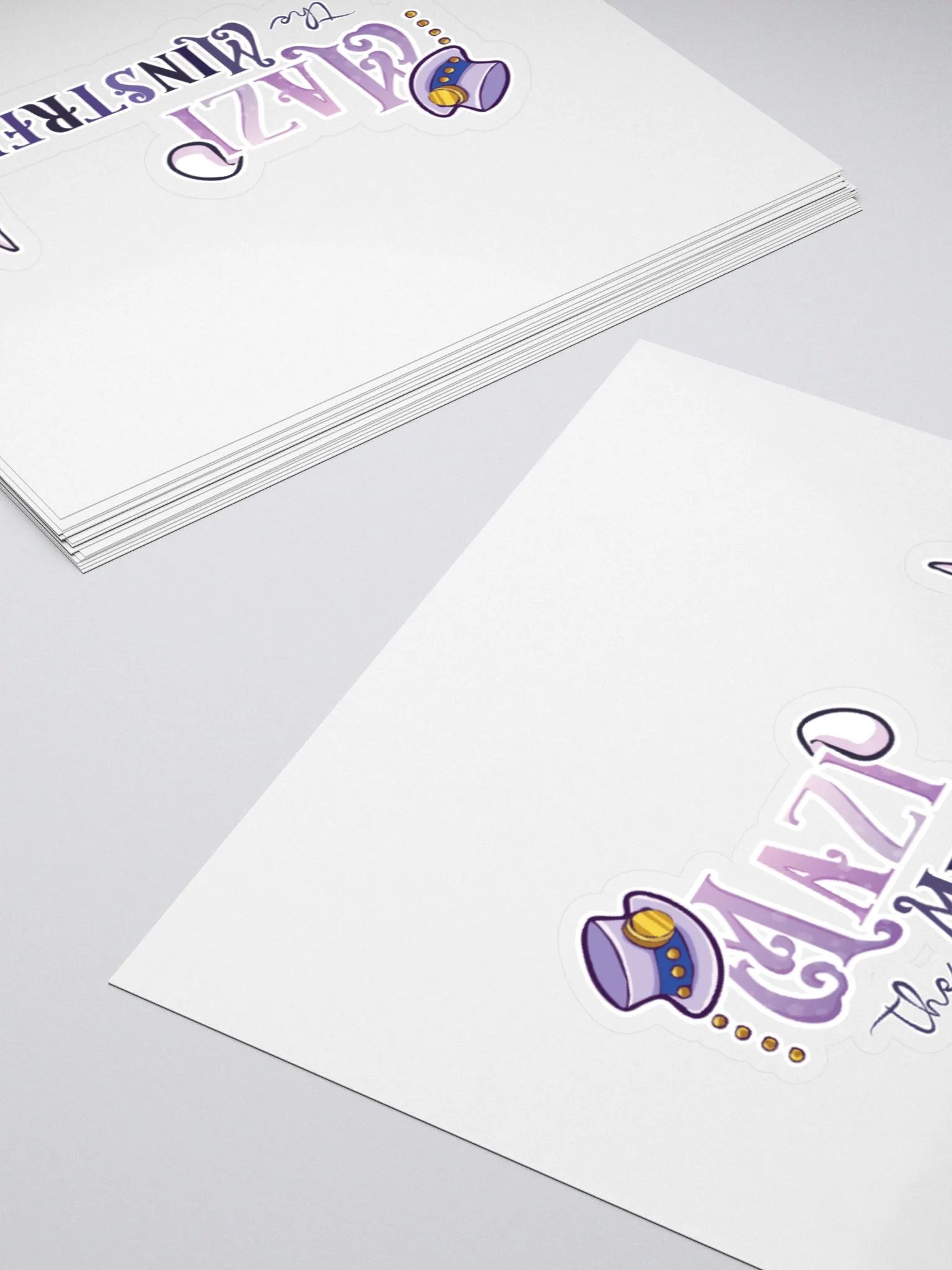 Mazi The Minstrel Logo Sticker product image (13)