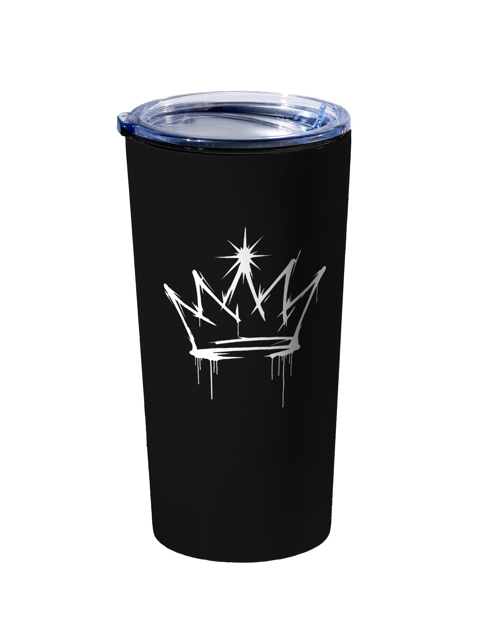ONE KING Urban Crown Stainless Steel Tumbler Black product image (1)