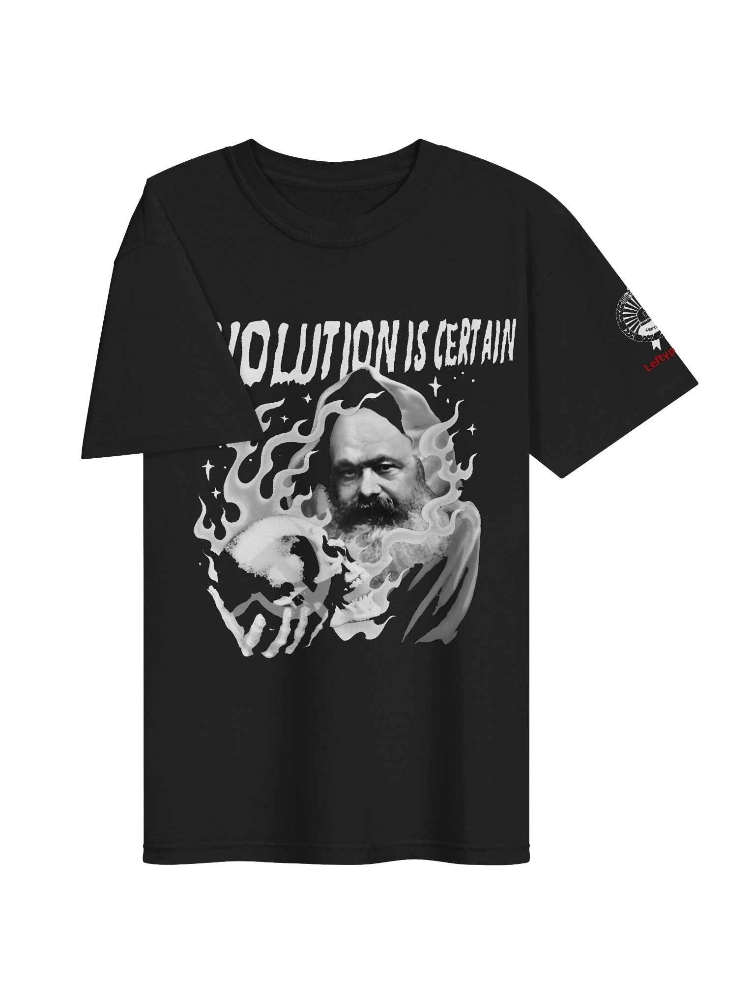 Marx — “Revolution Is Certain” T-Shirt product image (3)
