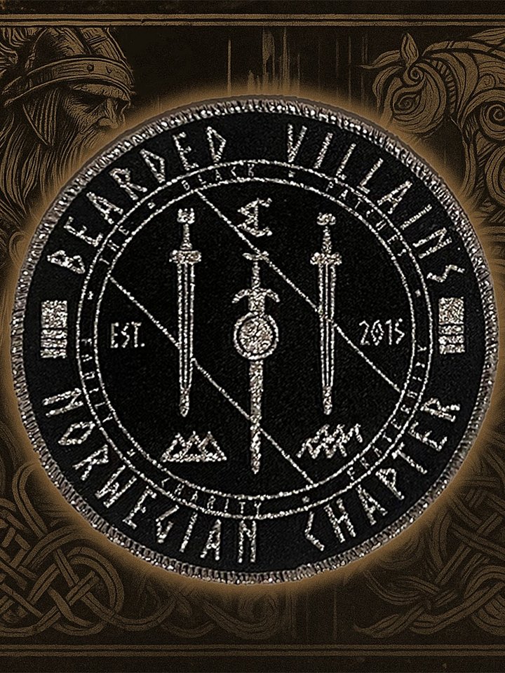 LIMITED EDITION BVNC Patch Silver on Black product image (1)