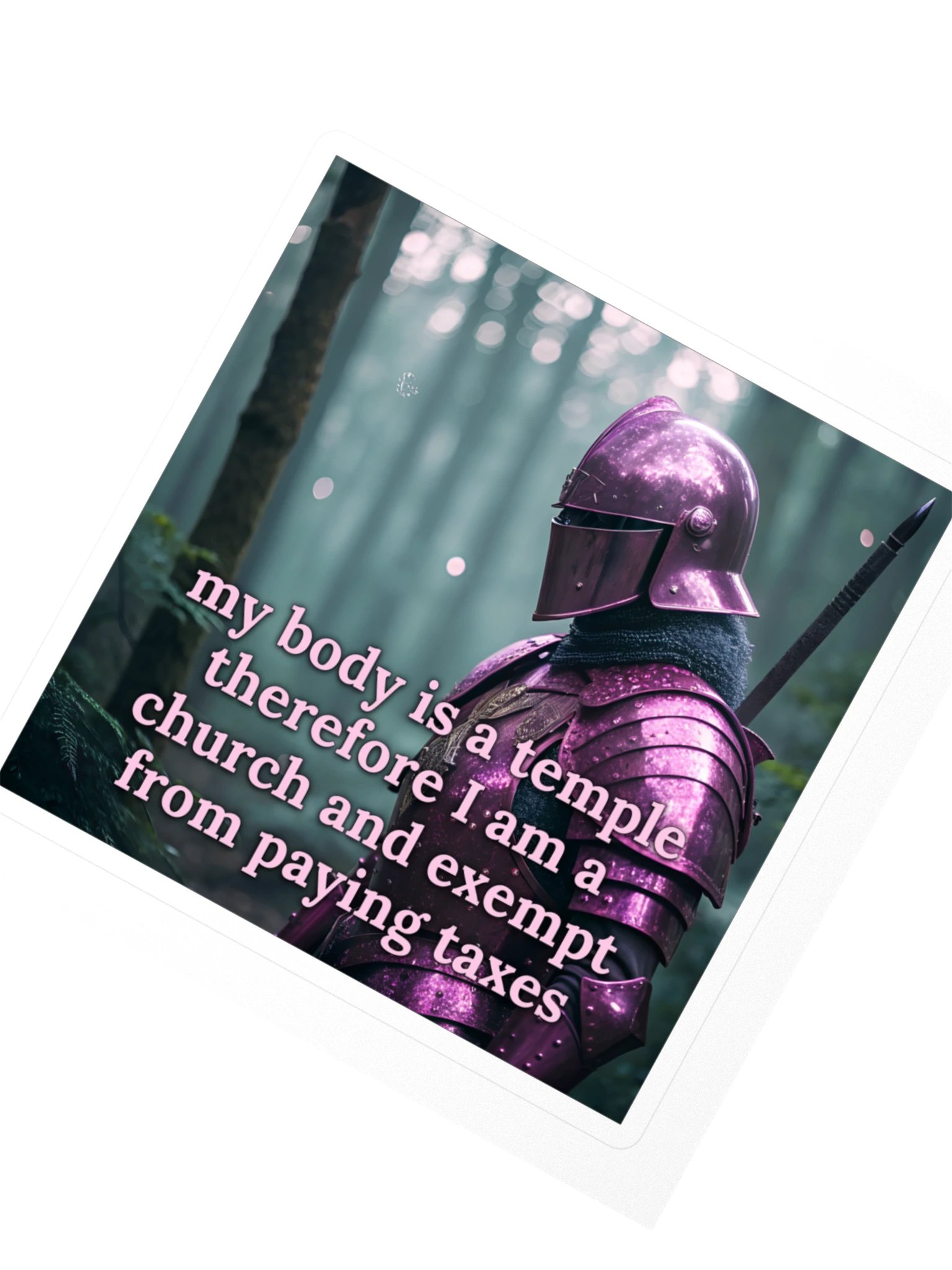 Temple Sticker product image (2)