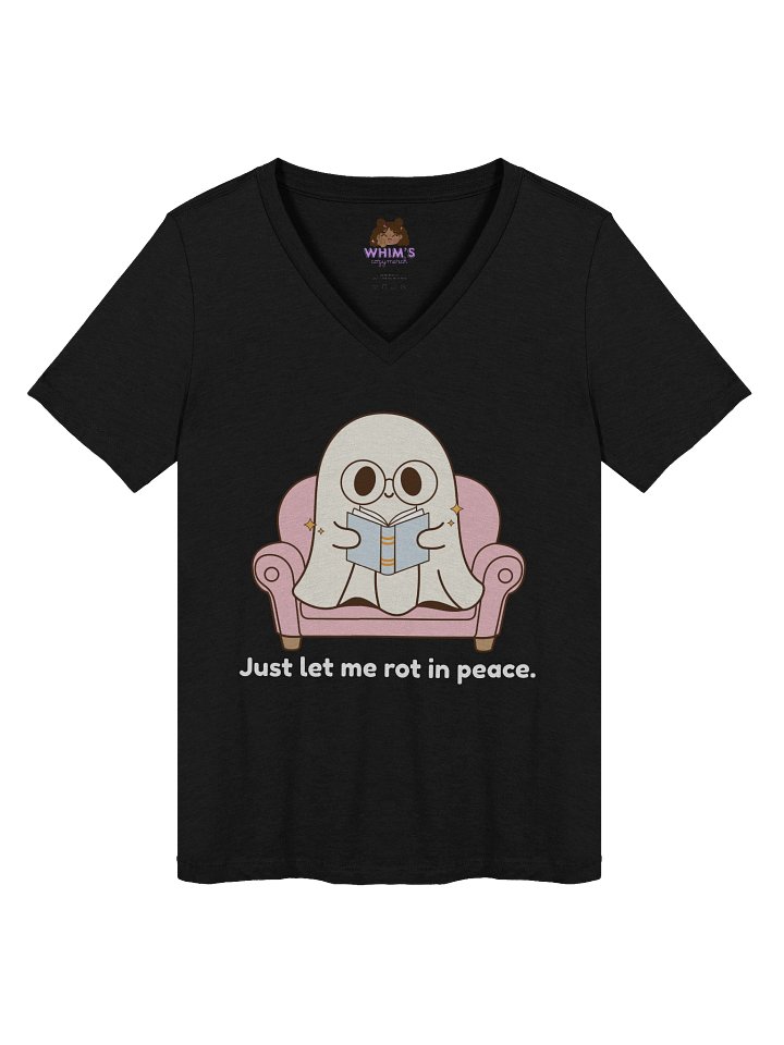 Ghostie v-neck product image (1)