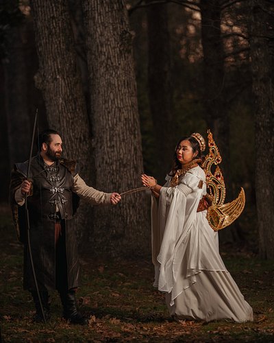 Once upon a time, in a world of dreams and magic, two souls found each other and created a love story worthy of legends. ✨💍💫 ...