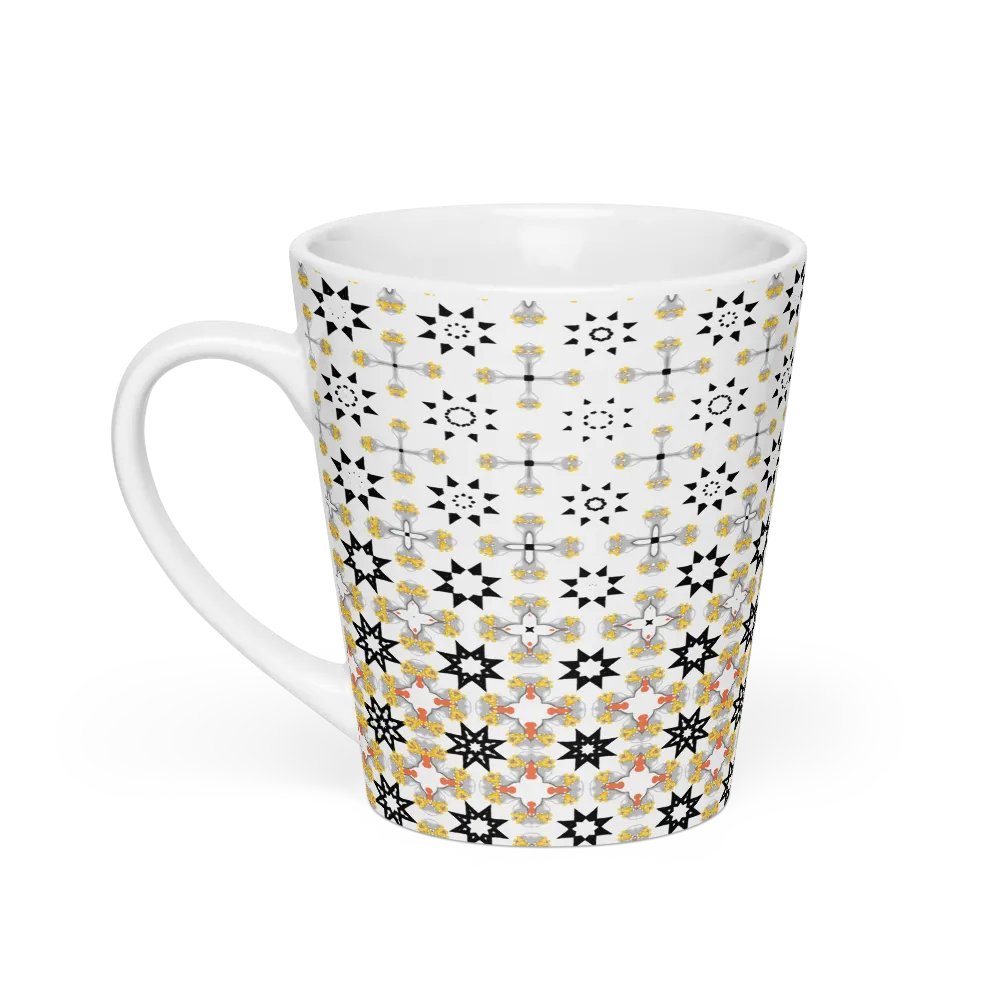 Geometric Fusion Latte Mug product image (3)