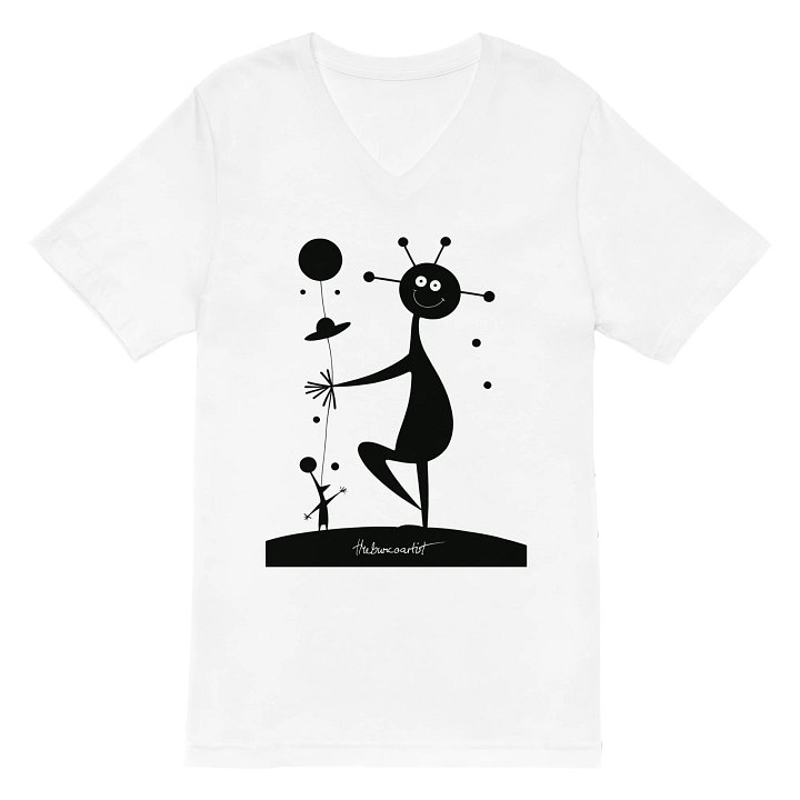 Bella+Canvas Short Sleeve V-Neck Jersey T-Shirt product image (1)