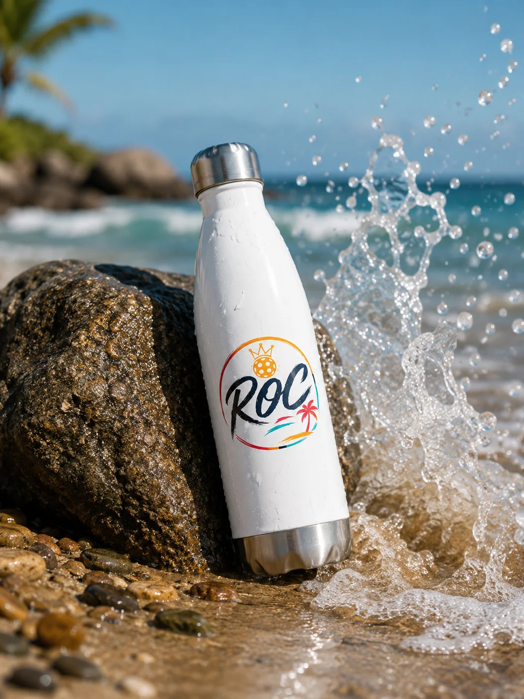 The ROC On Record Bottle - White product image (8)