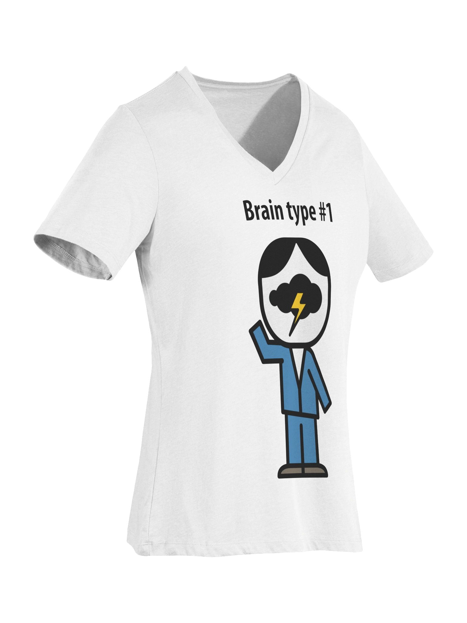 Women's t-shirt for brain type #1 product image (7)
