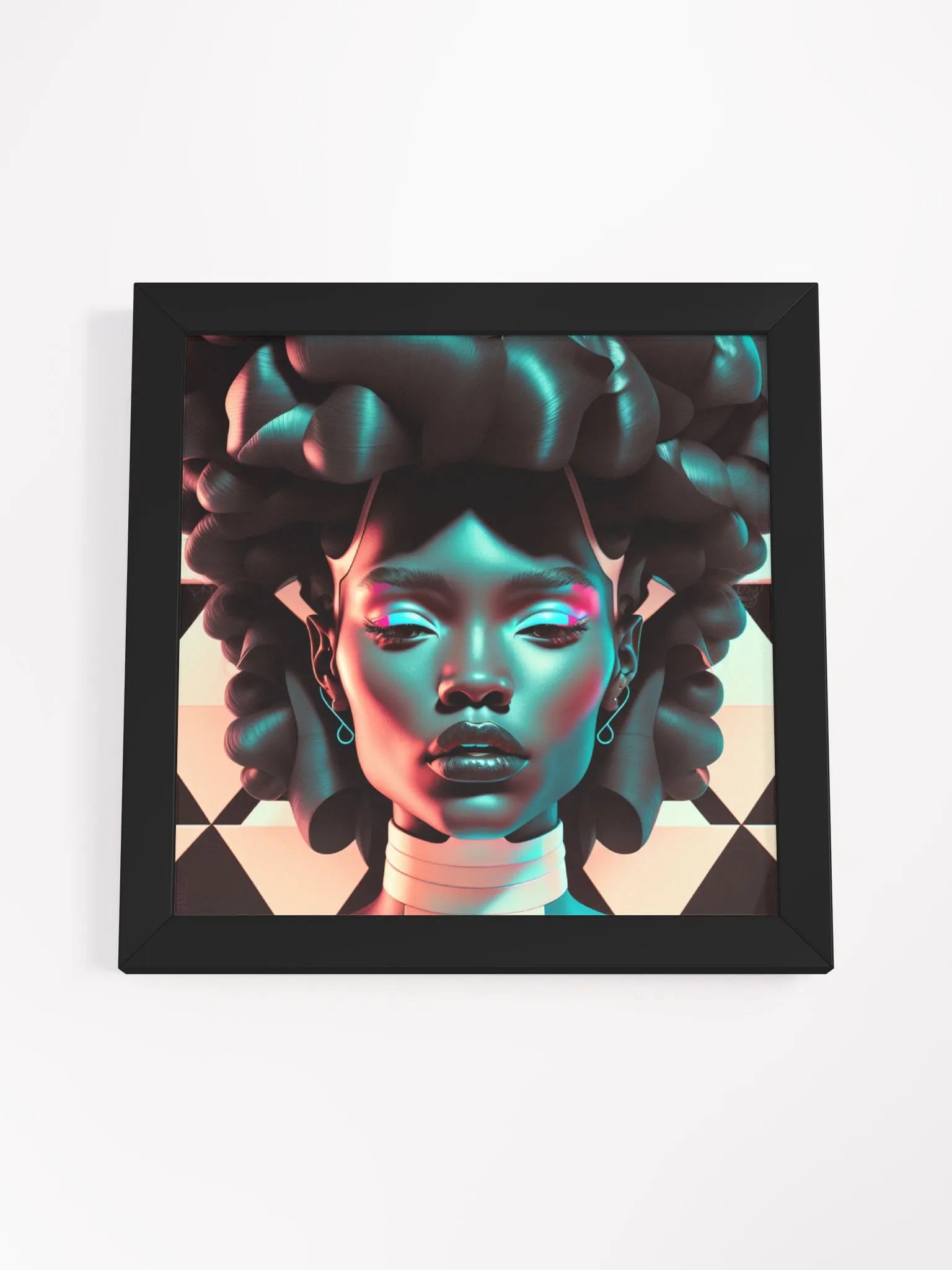 Afro-Futuristic Elegance Poster product image (18)