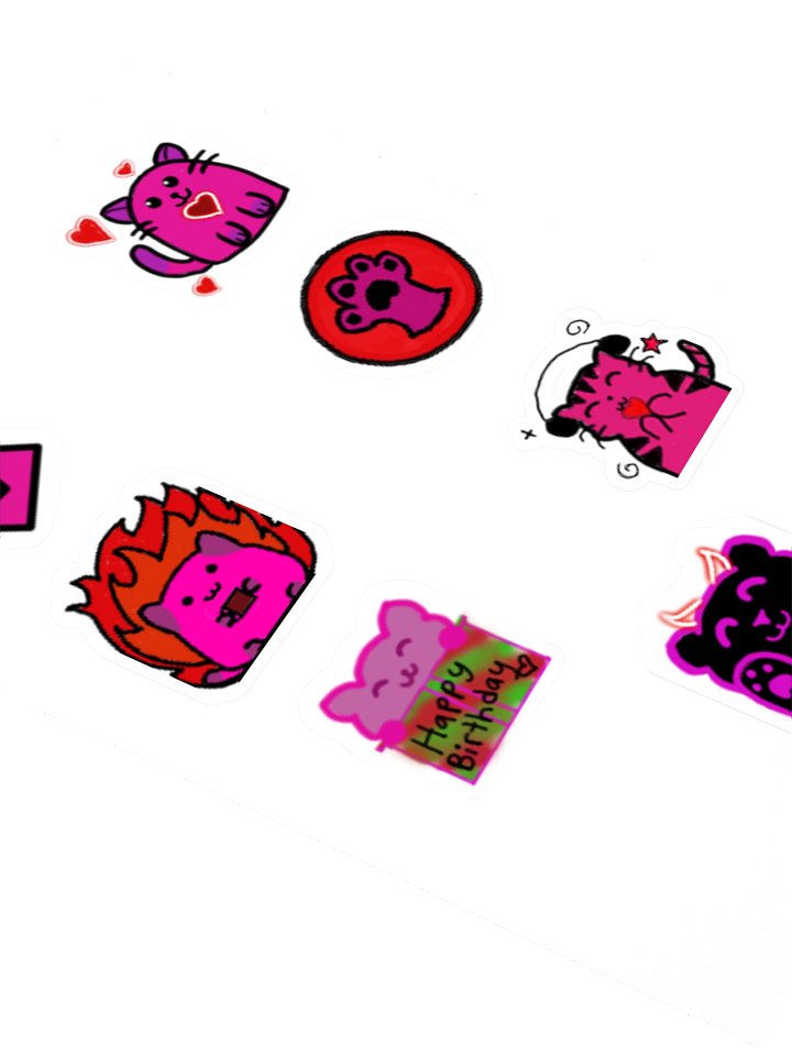 Art by Twitch.com/crismongamer4 Stickers product image (2)