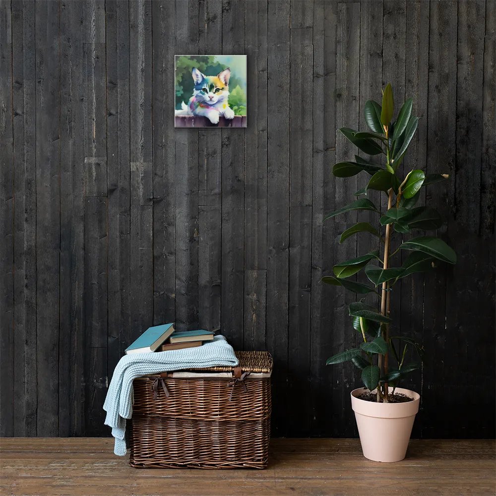 Cute Cat Digital Painting - v2 product image (4)