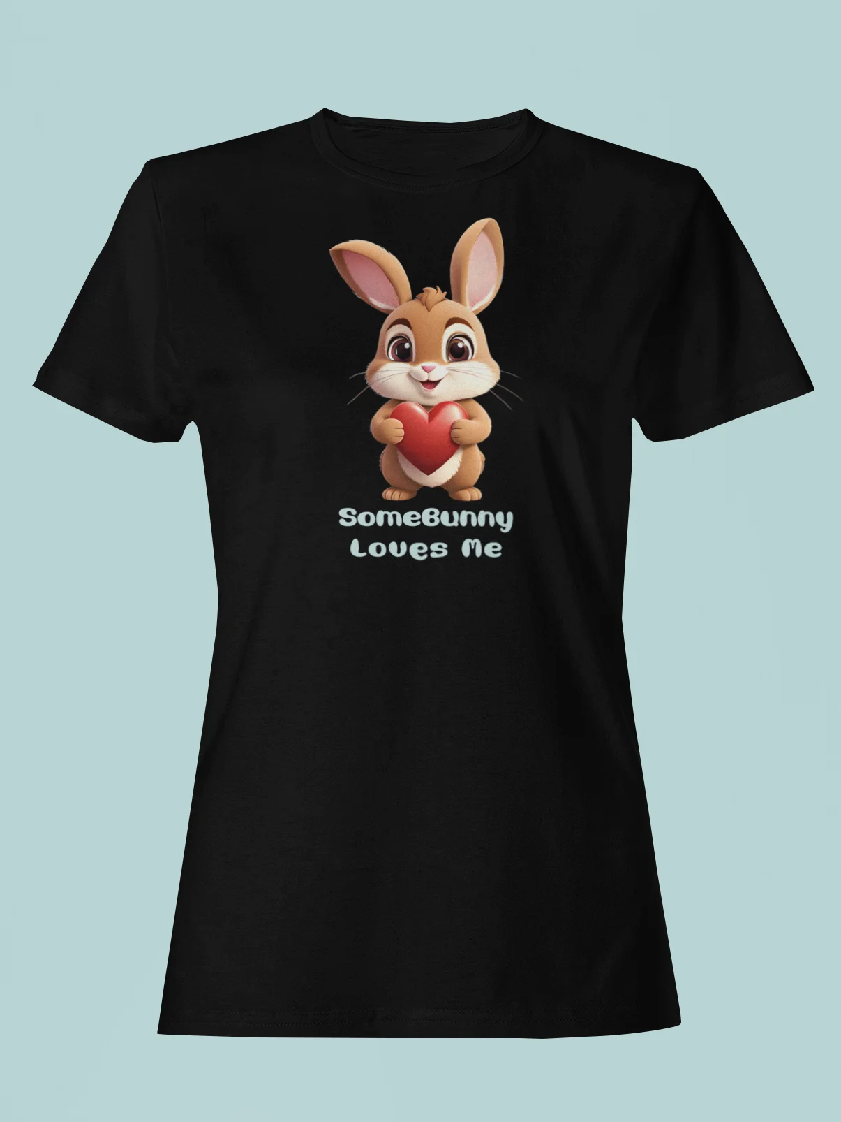 Hoppy Love Tee: Somebunny Loves Me! product image (1)