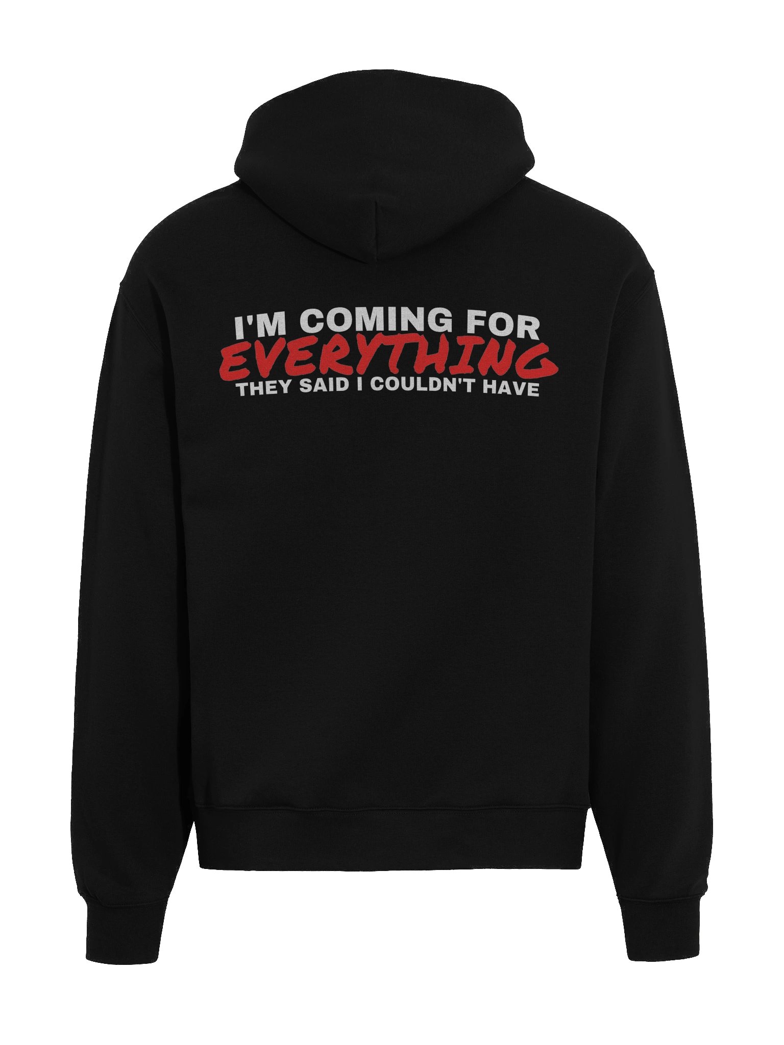 I'm coming for everything they said I couldn't have Relaxed Fit Hoodie product image (5)