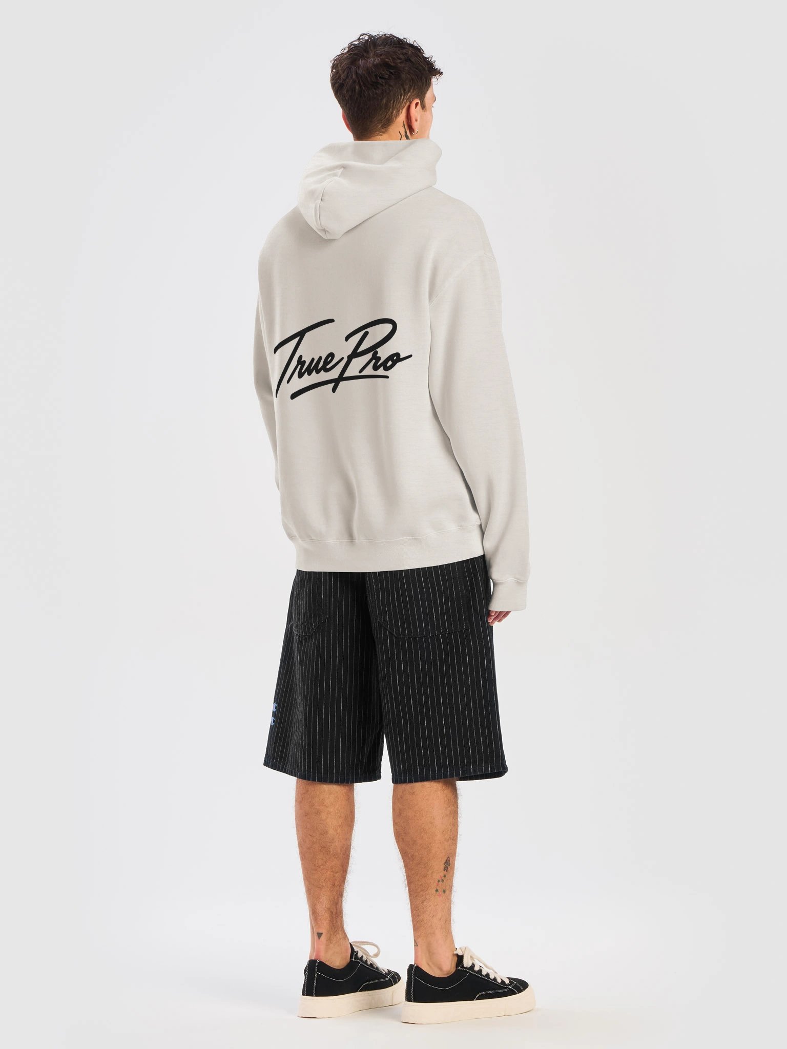 Heavyweight Signature Hoodie - Faded Cream product image (8)