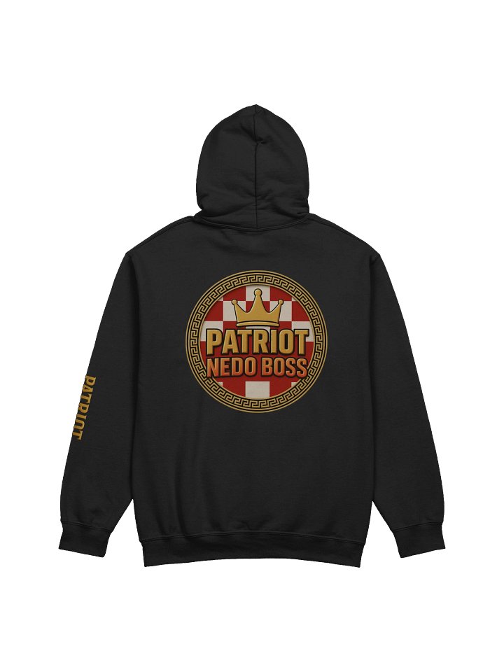 Royal Checkered Crown Hoodie product image (2)