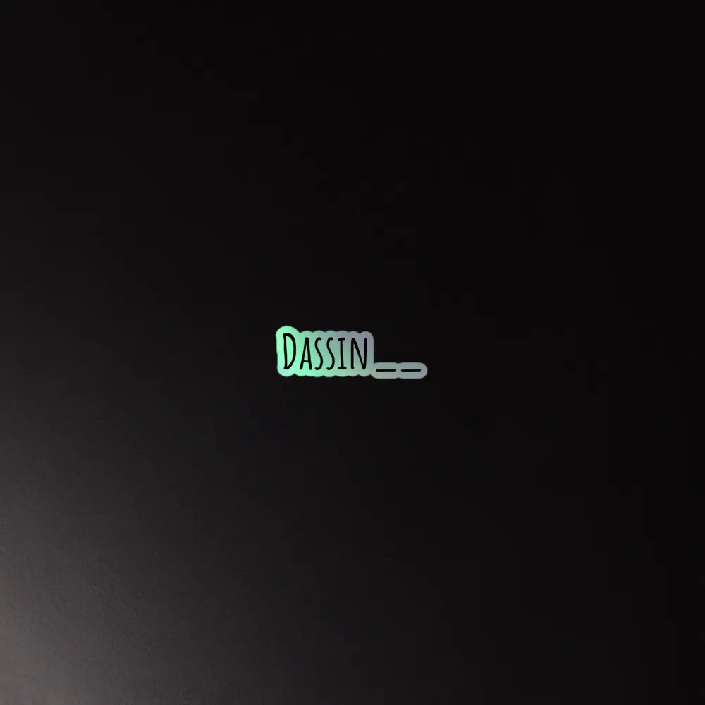 Dassin__ Sticker product image (4)